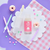 Natural Kids Lip Gloss Wands -Birthday Cake - Shimmery Cream Coloured