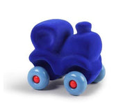 Rubbabu - Natural Rubber Train - Blue