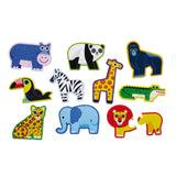 Crocodile Creek - Let's Begin - 10 x 2pc Beginner Puzzles - Jungle Animals