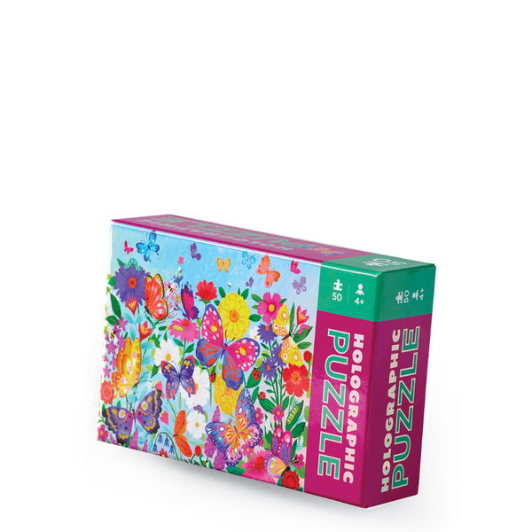 Holographic Puzzle 50 pc - Butterfly Garden