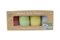 Animal Bath Pourers 4PC SILICONE SET