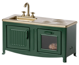 Maileg - Mouse Furniture - Mouse Kitchen Dark Green