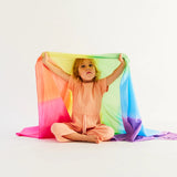 Sarah Silks - 100% Cotton Rainbow Playcloth