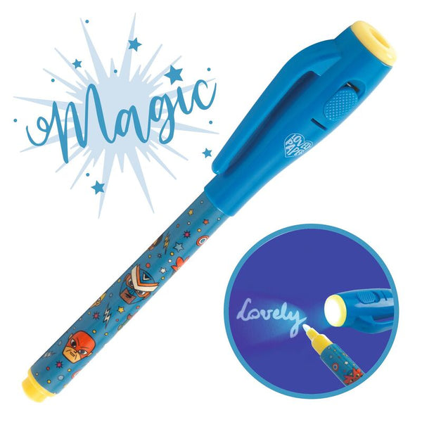 Djeco - Magic UV Pen - Superhero