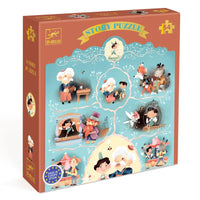 Djeco - Story Puzzle - Pinnochio