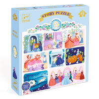 Djeco - 54pc Story Puzzle - Cinderella