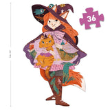 Djeco - Lily the Witch 36 piece Giant Puzzle