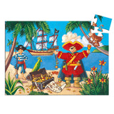 Djeco - Floor Puzzle 36 pc - Pirate And Treasure Chest