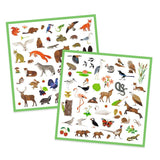 Djeco - 160 European Animal Stickers