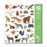 Djeco - 160 European Animal Stickers