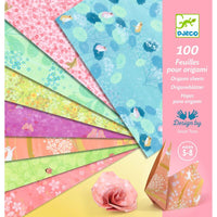 Djeco Origami - 100 Origami Sheets