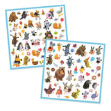 Djeco - 160 Fluffy Friends Stickers