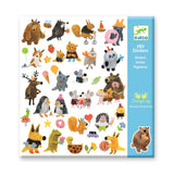 Djeco - 160 Fluffy Friends Stickers