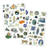 Djeco Tattoos - Glow in the Dark - Night Time Animals