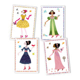 Paper Dolls and Reusable Stickers- Dress Dolls Through The Seasons
