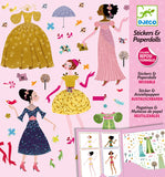 Paper Dolls and Reusable Stickers- Dress Dolls Through The Seasons