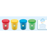 Djeco - 4 Pots of Bright Play Dough