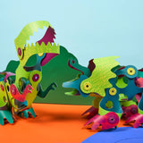 Clixo - Dino Adventure - 36 Piece Set