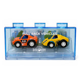 Discovery Zone - Mini Pull Back Vehicles 2pcs