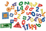 Fridge Magnets - Numbers And Shapes - 50 Piece Set