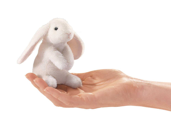 Mini Lop-Ear Rabbit Finger Puppet by Folkmanis