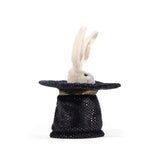 Folkmanis - Rabbit in a Hat Finger Puppet