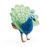 Folkmanis - Peacock Finger Puppet