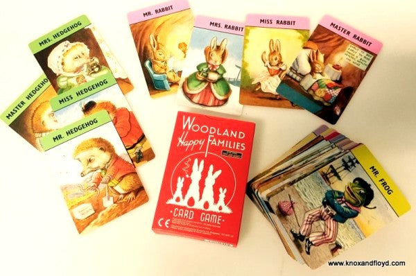 Woodland Happy Families Card Game