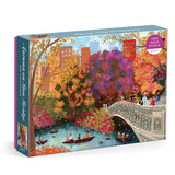 Galison - Joy Laforme Autumn on Bow Bridge Puzzle - 1000pc