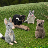 Handcrafted Felt Australian Animals - Quokka