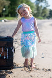 Great Pretenders - Bling Bling Mermaid Skirt and Hair Clip Set (4-6)