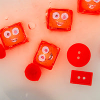 Glo Pals - Light-Up Bath Cubes - Sammy (Red)