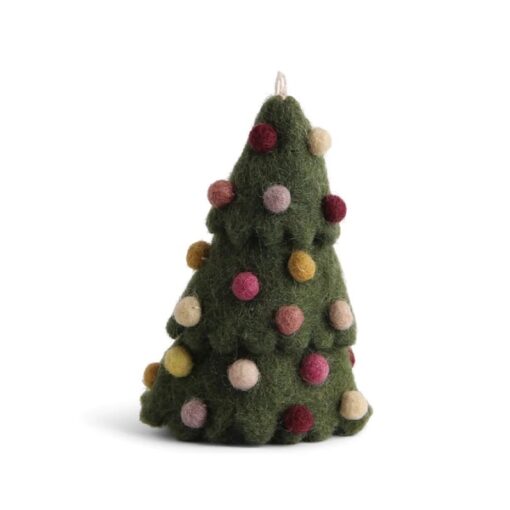 Gry & Sif - Handcrafted Felt Ornaments - Christmas Tree