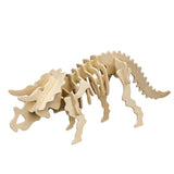 Wood Kit Dinosaur | Small | Triceratops