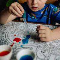 Hey Doodle - Alphabet Soup - Reusable Sensory Silicone Activity Mat