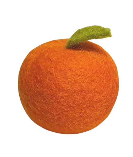 Felt Fruits & Vegetables - Orange