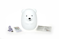 Silicone USB Night Light - Teddy Bear