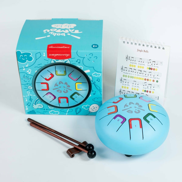 Baby Tambu - Steel Tongue Drum - Blue Sky Kite
