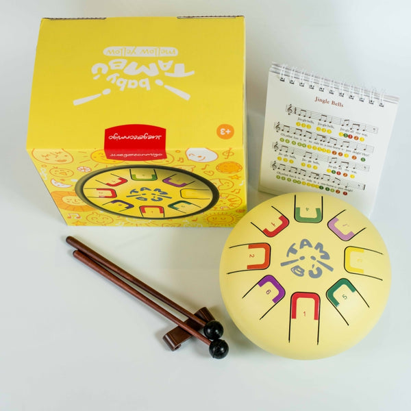 Baby Tambu - Steel Tongue Drum - Mellow Yellow