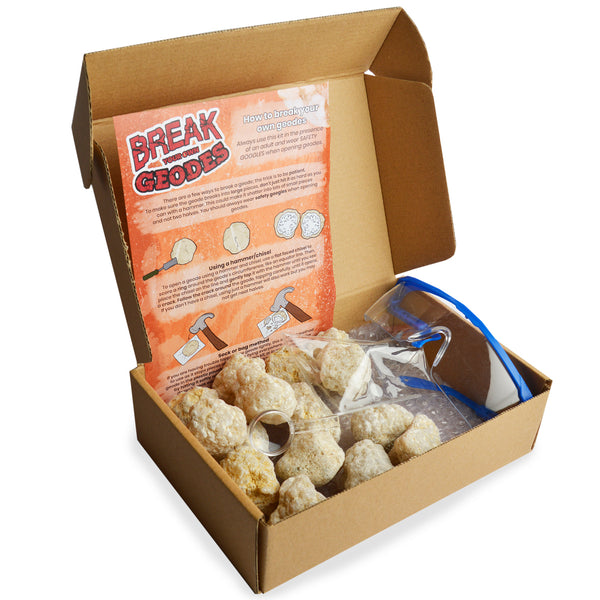 British Fossils - Break your own Geode Kit