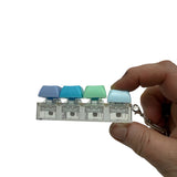 Kaiko Fidgets - Keyboard Click Fidget on Metal Keychain