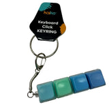 Kaiko Fidgets - Keyboard Click Fidget on Metal Keychain