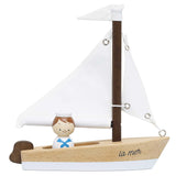 Le Toy Van - Wooden Toy Sailing Boat & Captain