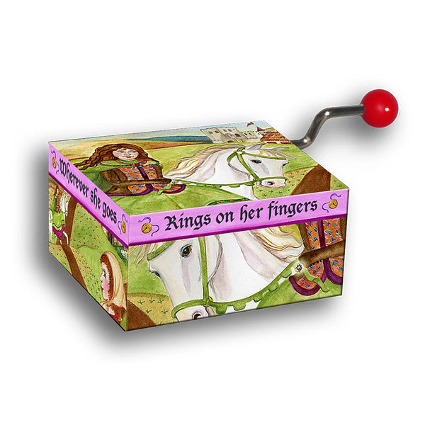 Mini Music Box - Storybook - Rings On Her Fingers