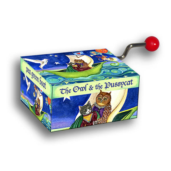Mini Music Box - Storybook - Owl And The Pussycat