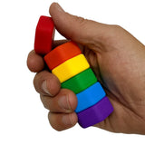 Kaiko Fidgets - MagStak Hive - Smooth Rainbow