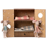 Maileg - Ballet Mice - Dance Studio Little Sister and Brother