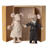 Maileg - Wedding Mice Couple in Box - Mum & Dad