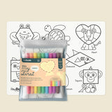 Hey Doodle - My First Silicone Colouring & Doodle Mats