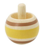 Wooden 'Flip Over' Spinning Top - New Pattern